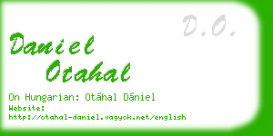 daniel otahal business card